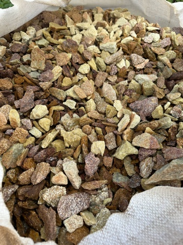 Златолит персиковый декоративная каменная крошка купить в Республике Башкортостан