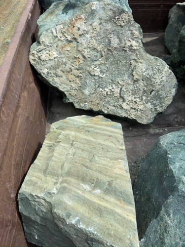 Ландшафтные глыбы зелёные 200-500 килограмм купить в Республике Башкортостан