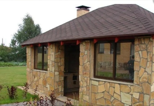 Плитняк златолит жёлтый золотистый для фасада 1,5-3см купить в Республике Башкортостан