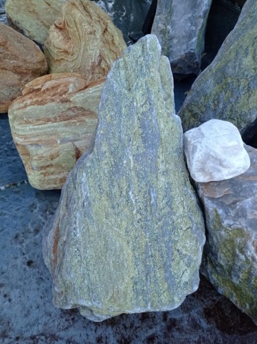 Златолит жёлтый, жёлто-зелёный глыбки и валуны для ланшафтного дизайна купить в Республике Башкортостан