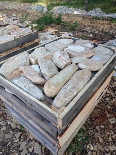 Златолит жёлтый, жёлто-зелёный глыбки и валуны для ланшафтного дизайна купить в Республике Башкортостан