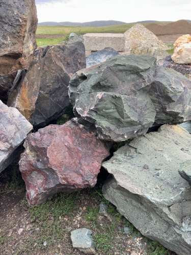 Камни для ландшафтного дизайна зелёные 10-60 килограмм купить в Республике Башкортостан