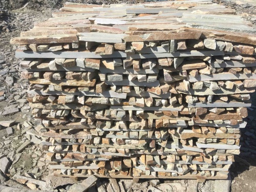 Горбушка златолит золотистый для облицовки купить в Республике Башкортостан