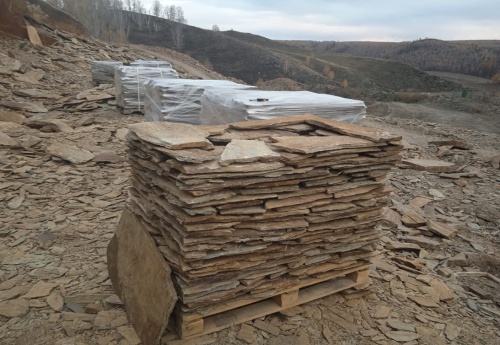 Плитняк кора дерева для цоколя, отмостки купить в Республике Башкортостан