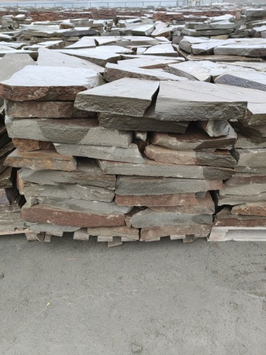 Плитняк песчаник серо-зелёный для мощения 60-65 мм купить в Республике Башкортостан