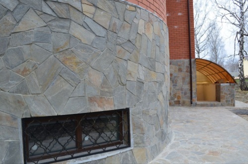 Плитняк златолит Уральский  для фасада купить в Республике Башкортостан